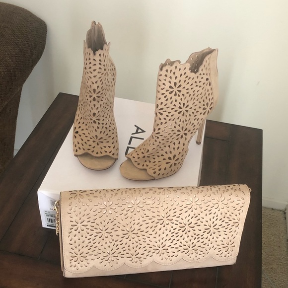 Aldo Shoes - ALDO Women’s Ralidien Boot Heel w/ Crossbody